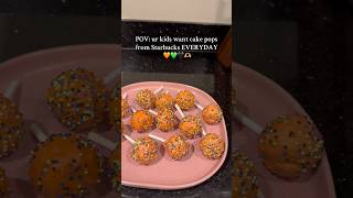 Halloween cake pops 🧡🖤 cakepops spookyseason halloweencakepops fyp shorts [upl. by Araek]