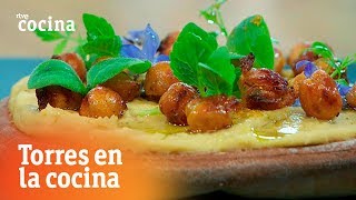 Hummus de garbanzos  Torres en la Cocina  RTVE Cocina [upl. by Lledualc]