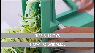 How to Spiralize  Inspiralized [upl. by Oirifrop]