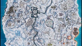 🎄 FORTNITE MAP ALL SNOW EVENT  FORTNITE MAP IS COVERED IN SNOW Fortnite Battle Royale LIVE [upl. by Dranek]