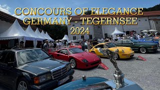 CONCOURS OF ELEGANCE GERMANY TEGERNSEE 27072024 [upl. by Erimahs]