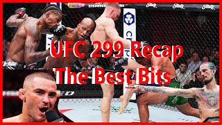 UFC 299 Event Recap The Best Bits [upl. by Acisseg920]