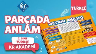 7Sınıf TÜRKÇE  Parçada Anlam  Metnin Konusu Ana Fikri Başlığı Yardımcı Düşüncesi ✍️ 2025 [upl. by Emma335]