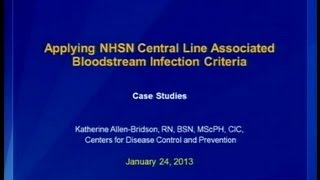 Central Lineassociated Bloodstream Infections CLABSI Case Studies [upl. by Eras]