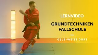 LERNVIDEO  Grundstufe Falltechniken DEUTSCH [upl. by Nylsirhc]