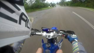 02 WR250F Street Ride  Gopro [upl. by Madora]