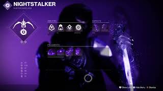 New Void Pve Build amp Fashion for Hunter with Gyrfalcons Hauberk season 23 destiny 2 [upl. by Ahselat167]