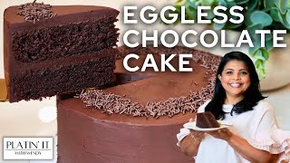 The EGGLESS Chocolate Cake Youve Got To Try [upl. by Capriola901]