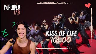 Poptopia Lab KISS OF LIFE Igloo’ Performance Reaction [upl. by Hiram334]