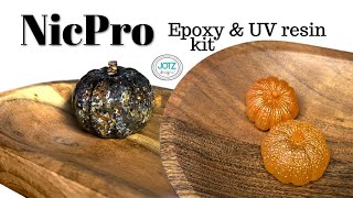 NicPro Epoxy Resin Kit amp UV Resin first time use [upl. by Nylidam]