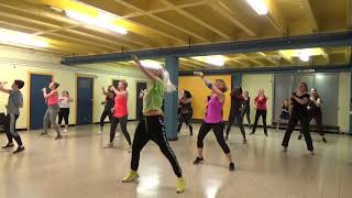 Zumba à Liège  toning  Loïc Nottet  Mis à mort [upl. by Atnom]