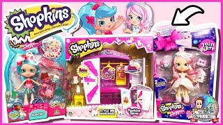 HAUL SHOPKINS SHOPPIES JESSICAKE  BRIDIE amp COFFRET DRESSING [upl. by Irtemed]