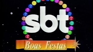 MENSAGEM DE NATAL FAMÍLIA SBT 1990 [upl. by Hagerman]