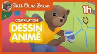 🎨 Petit Ours Brun fait de la peinture  🎨 Dessin Animé pour enfants [upl. by Battat594]