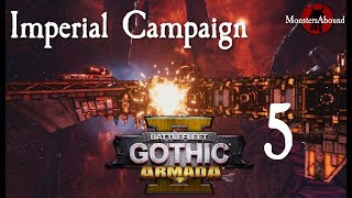 Battlefleet Gothic Armada 2  Imperial Campaign 5 [upl. by Goeselt498]