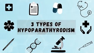 3 Types of Hypoparathyroidism [upl. by Idalia]