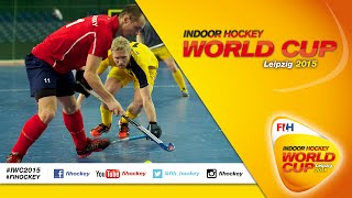 Sweden vs Russia  Full Match Mens Indoor Hockey World Cup 2015 Germany 5th6th Playoff [upl. by Enelehcim]