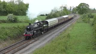 Gloucestershire amp Warwickshire Railway Cotswolds Festival of Steam May 2023 [upl. by Demona678]