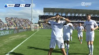 Empoli Vs Napoli 01 All Goals Results amp Extended Highlights [upl. by Jean]