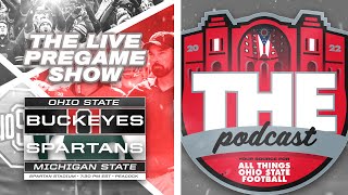 THE Pregame Keys Ohio State must dominate line of scrimmage early against upsetminded Spartans [upl. by Atekin]