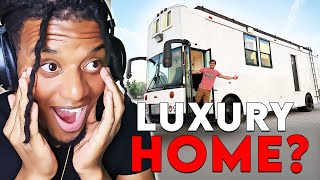 He Transformed A School Bus Into A Luxury Home [upl. by Ethelred150]