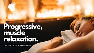 PROGRESSIVE MUSCULAR SLEEP RELAXATION GUIDED SLEEP MEDITATION FOR DEEP SLEEP with music [upl. by Ulberto853]