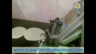 T2500 Wheat Flour Tortilla Machine With Manual Grill [upl. by Eesdnyl]