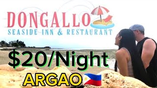 Budgetfriendly Rooms in Argao Cebu  Dongallo Seaside Inn amp Restaurant [upl. by Nessa]