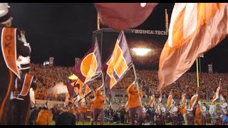 The Most Electric Entrance in CFB Enter Sandman at Virginia Tech POV [upl. by Einattirb849]