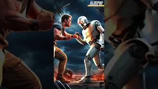 Hybrid human vs Robot animation shorts videosshortsai ai aitv aimbot [upl. by Hoskinson]