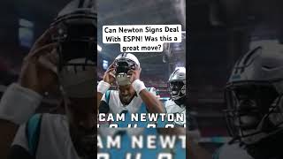 Cam Newton Signs Deal With ESPN😱Was This A Great Move camnewton espn firsttake stephenasmith [upl. by Pearle]