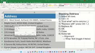 How to Insert Line Break in Excel  Excel Tips and Tricks [upl. by Nidroj337]