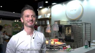 Hear from Chef David Bonet from Lenôtre Culinary Arts School Thailand on THAIFEX  HOREC Asia 2024 [upl. by Anyrak772]