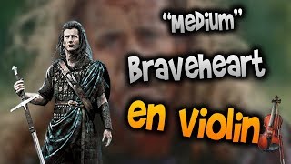 Braveheart en ViolínHow to PlayTutorialTabsheet musicComo TocarManukesman [upl. by Ylsel]