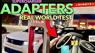 Which Tesla Supercharger Adapter Is Better Lectron Vortex vs A2Z EV Typhoon Pro [upl. by Llehsad831]