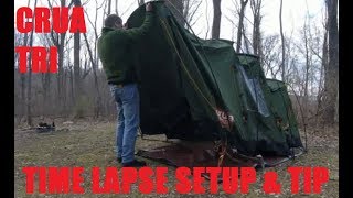 Crua Outdoors  TRI Time Lapse Setup amp Tip  PLEASE SUBSCRIBE [upl. by Dlnaod]