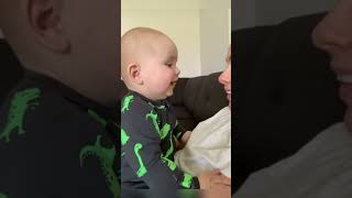 Baby Says ‘Da Da Da’ While Mommy Teaches ‘Ma Ma’ – Too Cute to Handle babycallingdaddy [upl. by Feola]