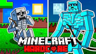 I Survived 1000 DAYS as a SHINY SKELETON in HARDCORE Minecraft  Scary Mobs Compilation [upl. by Onaicram]