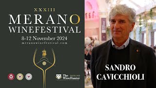 Sandro Cavicchioli a Merano Wine Festival 2024 [upl. by Fanchon]