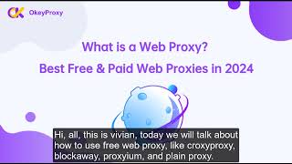 Best Free Web Proxy 2024 CroxyProxy Proxyium BlockAway Plain Hidester and More [upl. by Latreese22]