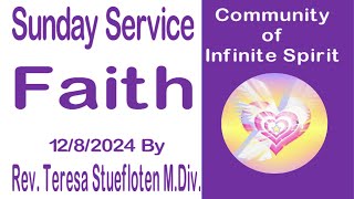 Faith by Rev Teresa Stuefloten MDiv 1282024 [upl. by Haek]