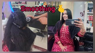 New Vlog finally Aaj karva hi Li smoothing ❤️ [upl. by Maclean]