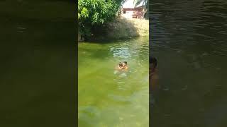 Aproveitando essa piscina natural🏊‍♀️🏊‍♂️ [upl. by Ahsuoj]