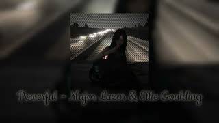 Powerful  Major Lazer amp Ellie goulding  Sped up version💎 [upl. by Adiarf797]