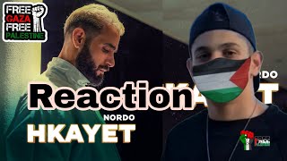 Nordo  Hkayet  حكايات REACTION [upl. by Asirac]