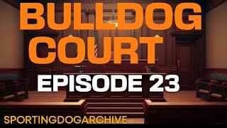 BULLDOG COURT EPISODE 23 sportingdogs apbthistory gamedogs dogtalk [upl. by Bobseine]