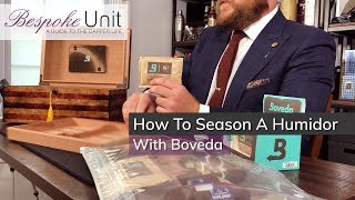 How To Season A Humidor With 84 RH Boveda Packs Quick Guide [upl. by Igenia130]