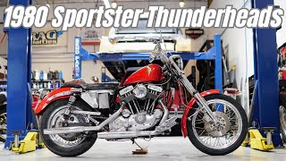 1980 Harley Davidson Sportster Thunderheads  スポーツスター サンダーヘッド XLH [upl. by Fillbert5]