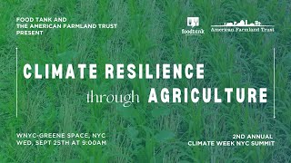 Fireside Chat with John Kerry Food Tank and American Farmland Trust at Climate Week NYC [upl. by Eiffe]