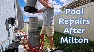 Pool Repairs After Milton [upl. by Denver]